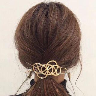 Alloy Wirework Hair Stick As Shown In Figure - One Size