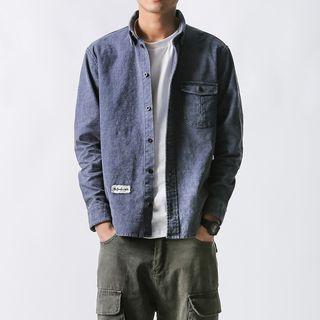 Long-sleeve Collared Shirt