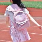 Nylon Backpack Pink - One Size