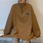 Fleeced Lined Sweatshirt