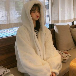 Hood Fleece Zip Jacket