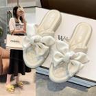 Ribbon Platform Flip-flops