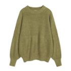 Melange Sweater Khaki - One Size