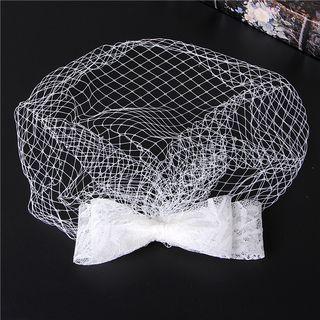 Bow Mesh Headpiece