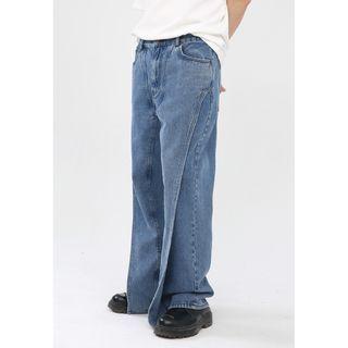 Irregular Loose Fit Jeans