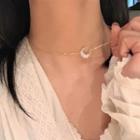 Moon Pendant Choker / Earring