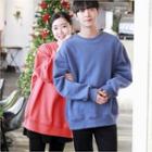 Couple Brushed-fleece Sweatshirt