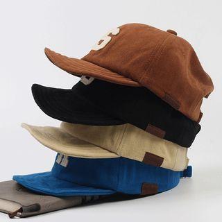 Alphabet Short Brim Baseball Cap