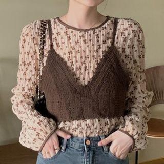Floral Blouse / Camisole Top