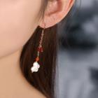 Asymmetric Floral Earrings