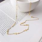 925 Sterling Silver Cross Necklace As Shown In Figure - One Size