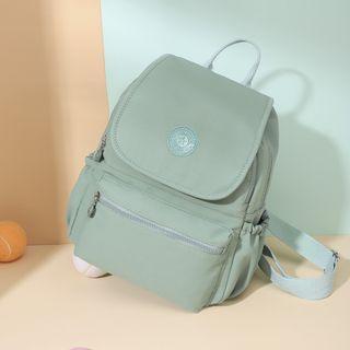 Logo Flap Backpack