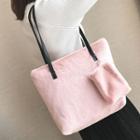 Set: Furry Tote + Pouch