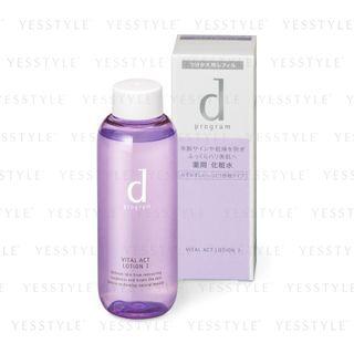 Shiseido - D Program Vital Act Lotion Wi (aging Care) (refill) 125ml