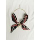 Faux-pearl Scarf Choker