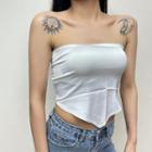 Strapless Cropped Camisole Top