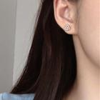 Alloy Triangle Earring 1 Pair - One Size