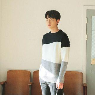 Crew-neck Color-black Sweater