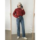 High-rise Wide-leg Jeans