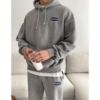 Napped Pigment Kangaroo Hoodie