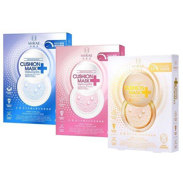 Mirae - 8 Minutes Cushion Mask 4 Pcs - 3 Types