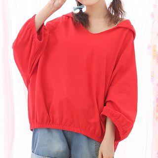 Batwing Sleeve Hoodie