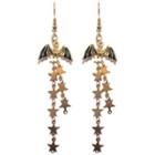 Bat Fringed Earring / Clip-on Earring