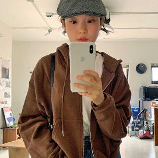 Herringbone Woolen Hunting Cap