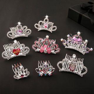 Alloy Princess Hair Comb