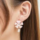 Flower Earring 1 Pair - 3392 - 01 - Kc Gold - One Size