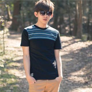 Ethnic-print Short-sleeve T-shirt