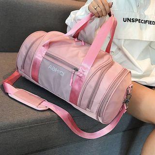 Letter Nylon Carryall Bag