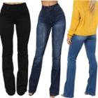 Low-rise Skinny-fit Bootcut Jeans