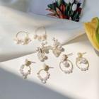 Faux Pearl Flower Earring (various Designs)