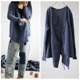 Wrap Front Light Jacket