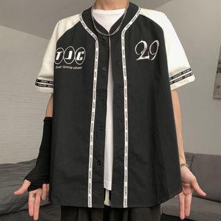 Short-sleeve Numbering Jacket