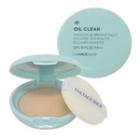 The Face Shop - Oil Clear Smooth & Bright Pact Spf30 Pa++ 9g