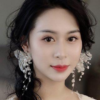 Wedding Branches Fringed Earring 1 Pair - One Size