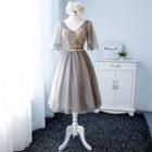 Embellished Short Prom Dress