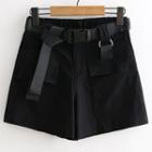 Pocketed Shorts Black - One Size