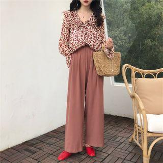 Floral Shirt / Dress Pants