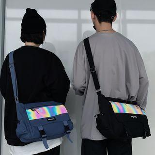 Holographic Panel Crossbody Bag