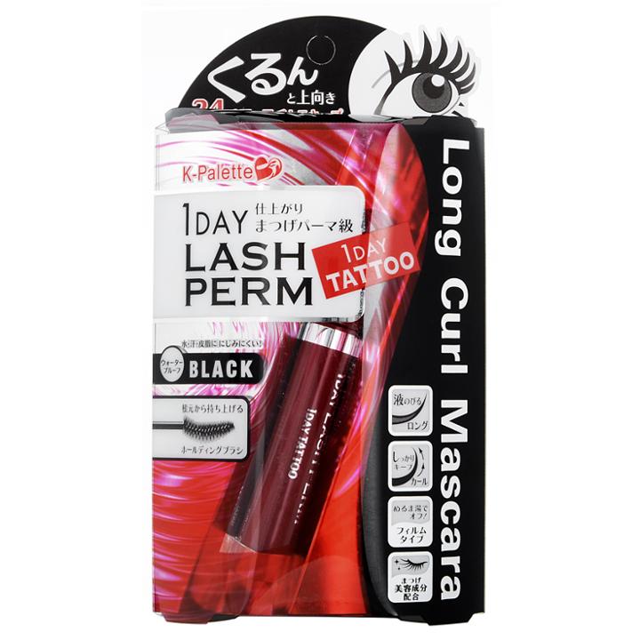 K-palette - 1 Day Lash Perm 24h Long Curl Mascara (black) 6.5g