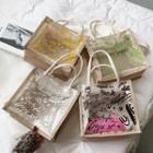 Lettering Pvc Lunch Bag