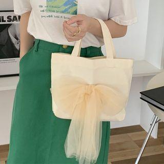 Bow Accent Lunch Bag