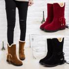 Short Boots With Tassel