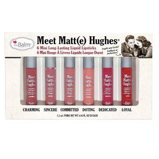 Thebalm - Meet Matte Hughes Vol. 1: Set Of 6 Mini Long-lasting Liquid Lipsticks 1.2ml X 6pcs