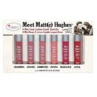 Thebalm - Meet Matte Hughes Vol. 1: Set Of 6 Mini Long-lasting Liquid Lipsticks 1.2ml X 6pcs
