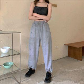 Heart Printed Jogger Sweatpants