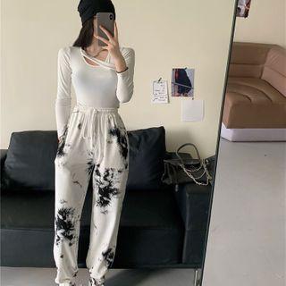 Tie-dye Drawstring Sweatpants